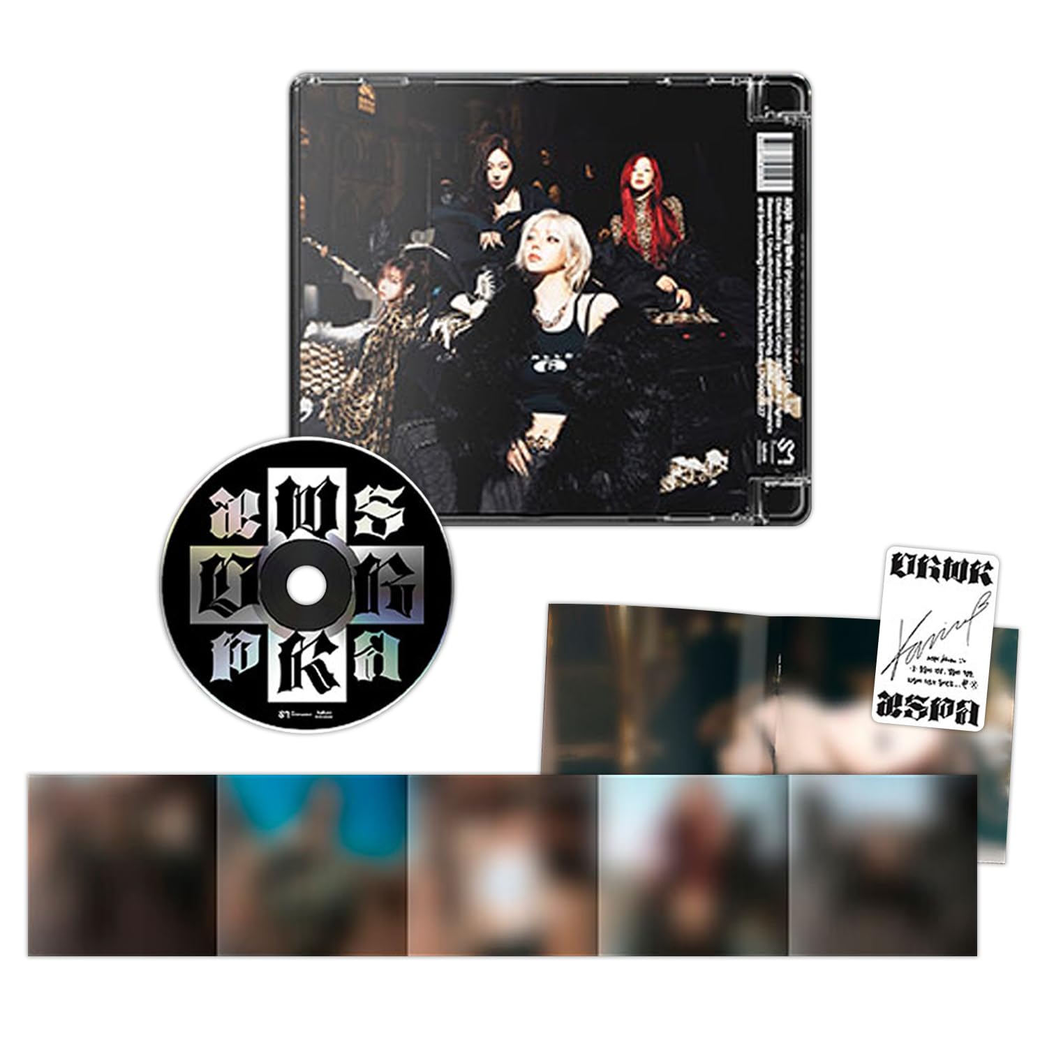 aespa - 1st Single Album [Dirty Work] (Dirty Code - B Ver